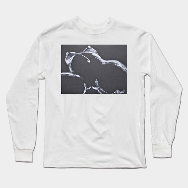 The Origin 2 - Female Nude Long Sleeve T-Shirt by CarmenT